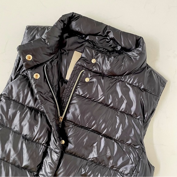 HERNO Black Down Guilia Vest, IT40 - Picture 1 of 16